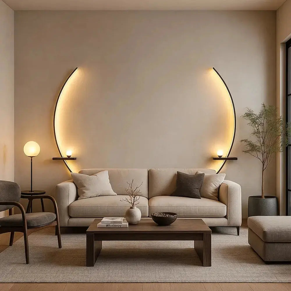 Applique Murale Led - Rayures Lumineuses Modernes