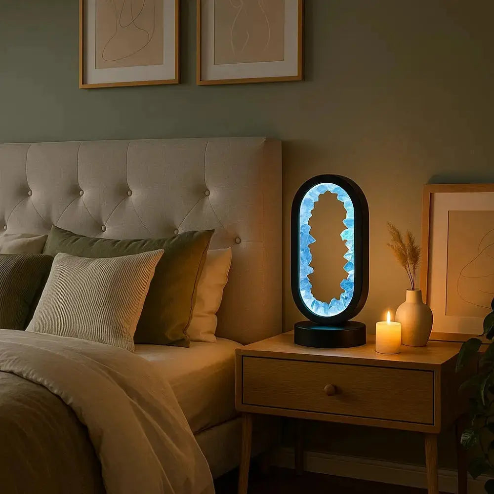 Lampe Cristal - Sérénité Améthyste