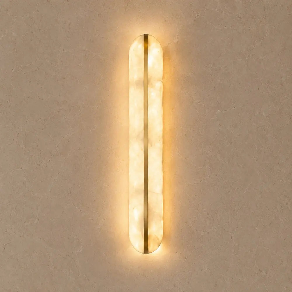 Lampe Mural - Marbre Vertical Élégant