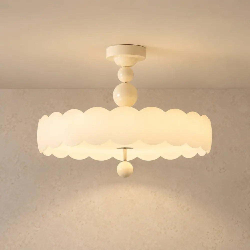 Lampe Plafonnier LED - Nuage Crème Doux