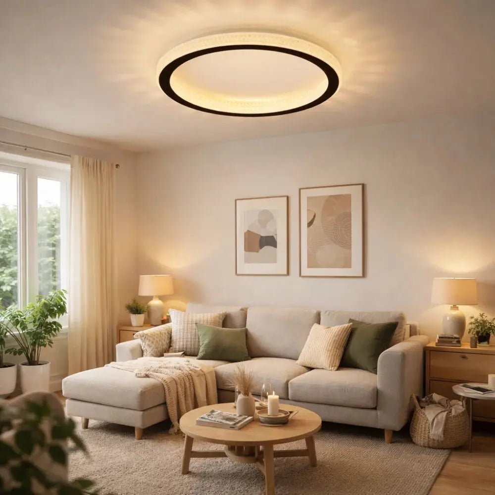 Led Plafond - Halo Solaire Luxueux