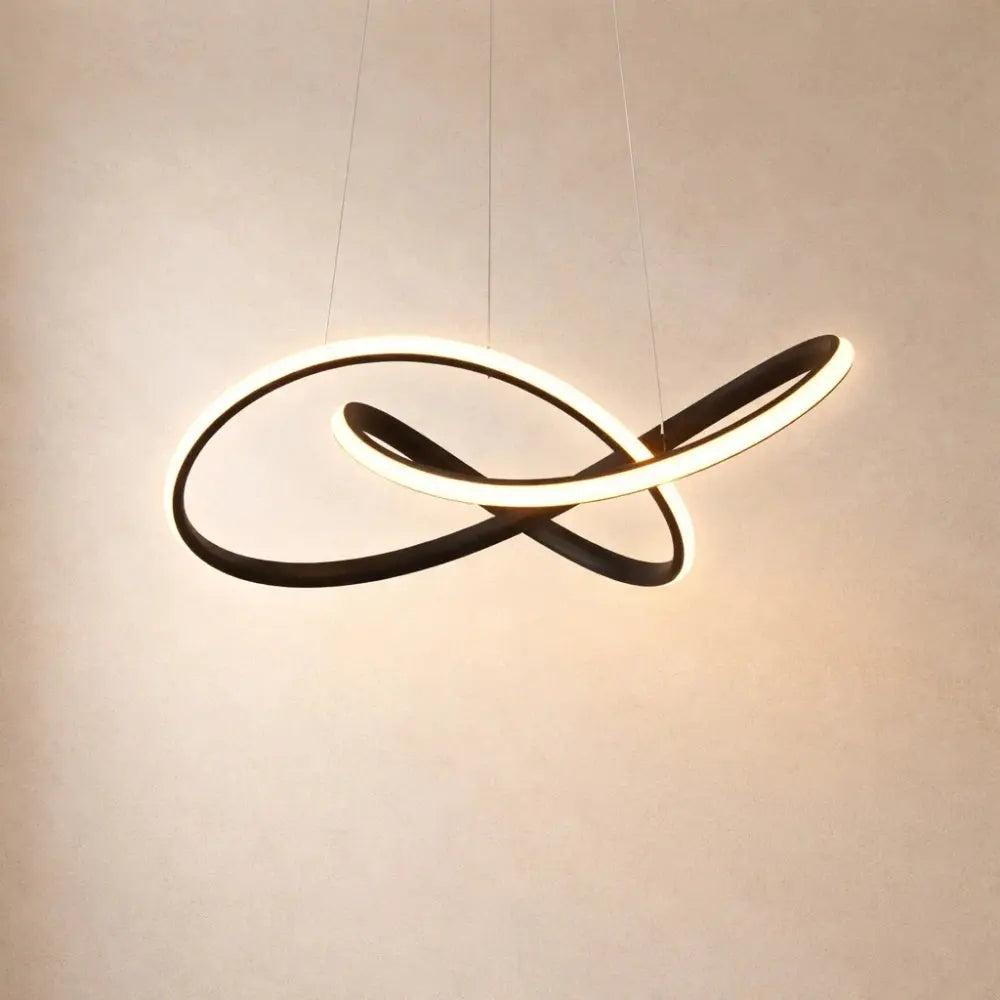 Luminaire Salle à Manger - Ruban Sculptural