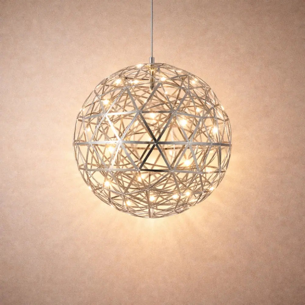 Suspension Boule LED - Feu d'Artifice Doré