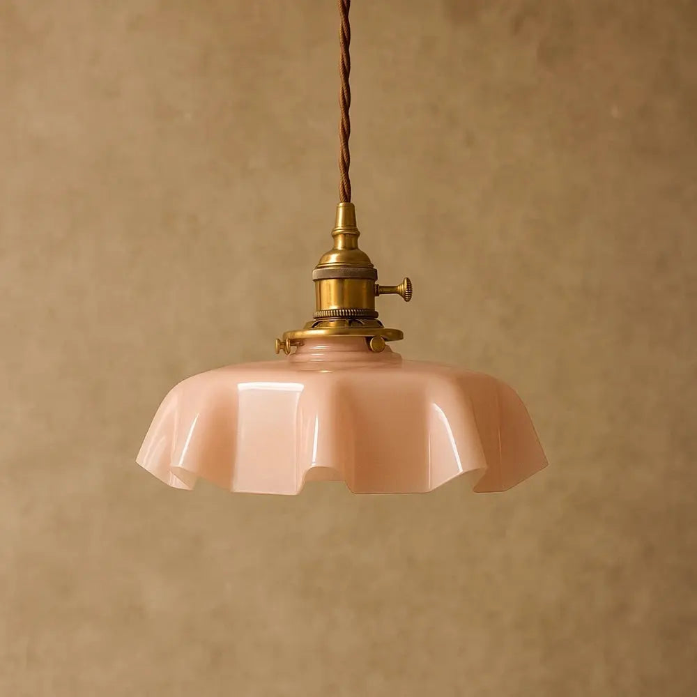 Suspension Laiton - Éclat Rétro