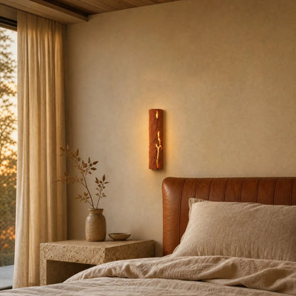 Applique Murale Chambre - Faille Lumineuse Wabi-Sabi