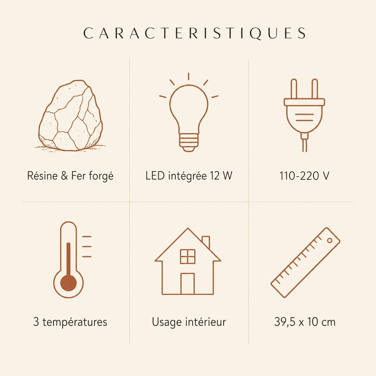 Applique Murale Chambre - Faille Lumineuse Wabi-Sabi