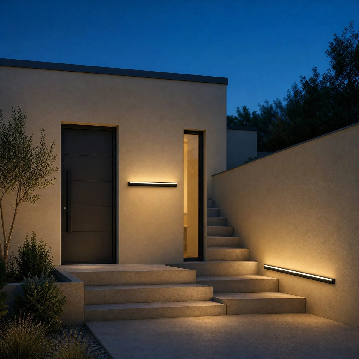Applique Murale Extérieur - Ligne LED IP65
