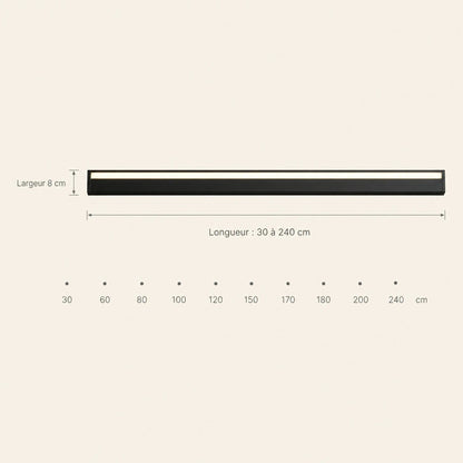 Applique Murale Extérieur - Ligne LED IP65