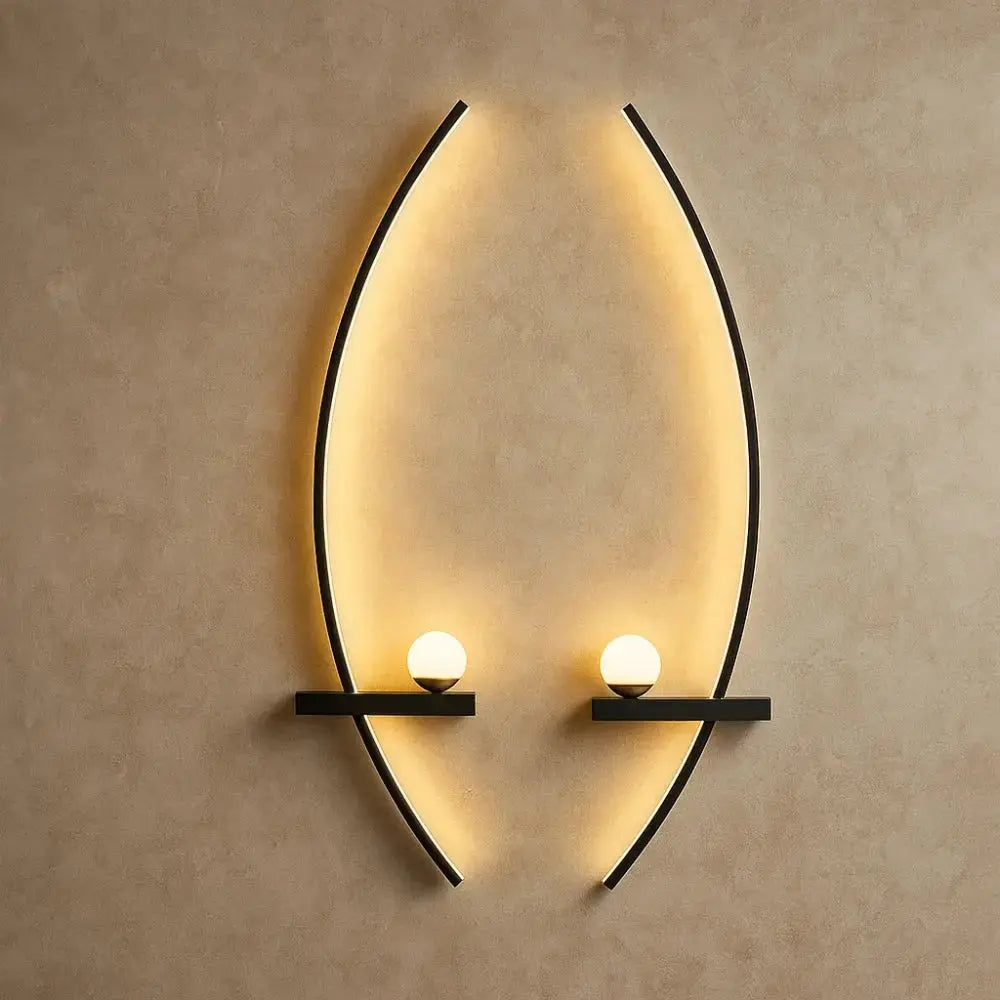 Applique Murale Led - Rayures Lumineuses Modernes