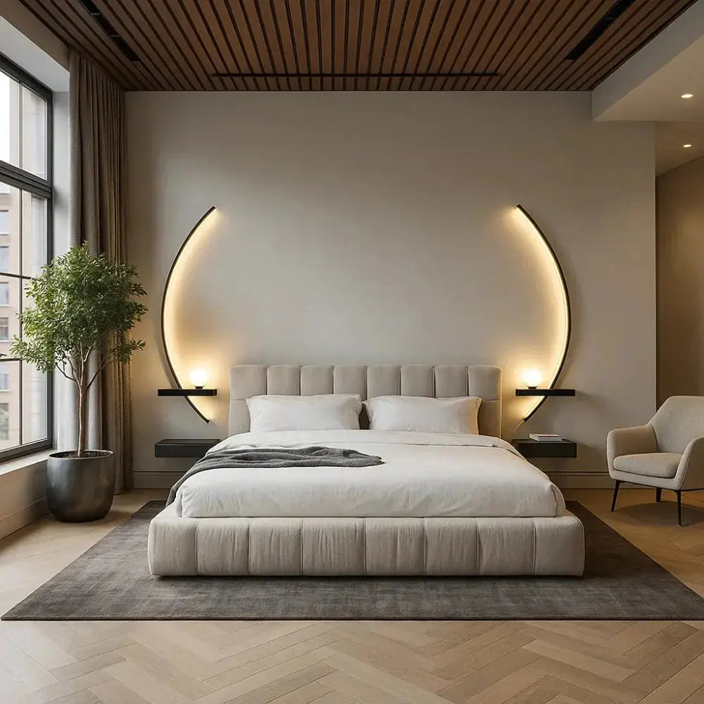 Applique Murale Led - Rayures Lumineuses Modernes