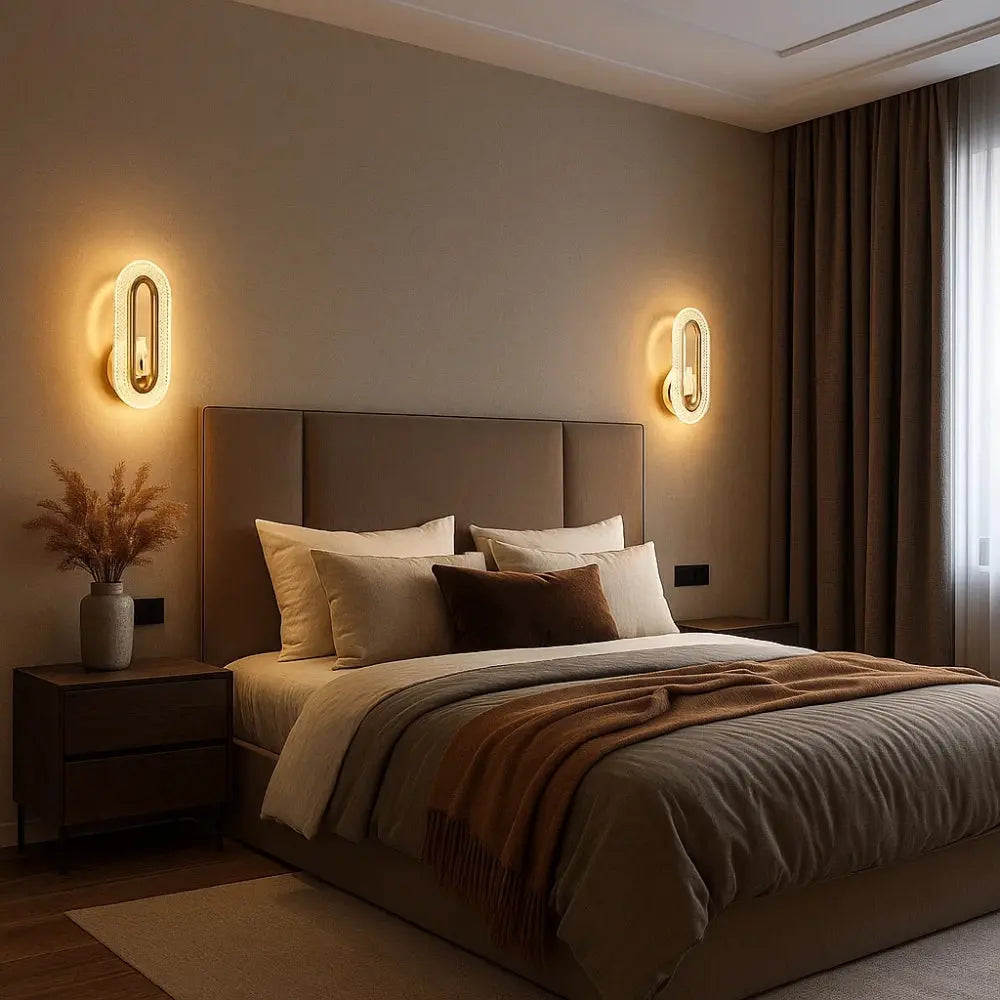 Applique Murale Interieure Led - Halo Acrylique Diffus
