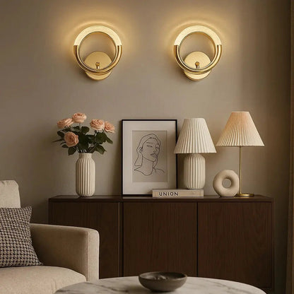 Applique Murale Interieure Led - Halo Acrylique Diffus