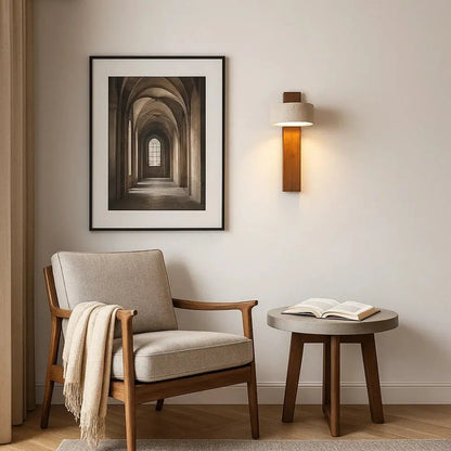 Applique Interieur Murale - Lueur Travertin Naturelle