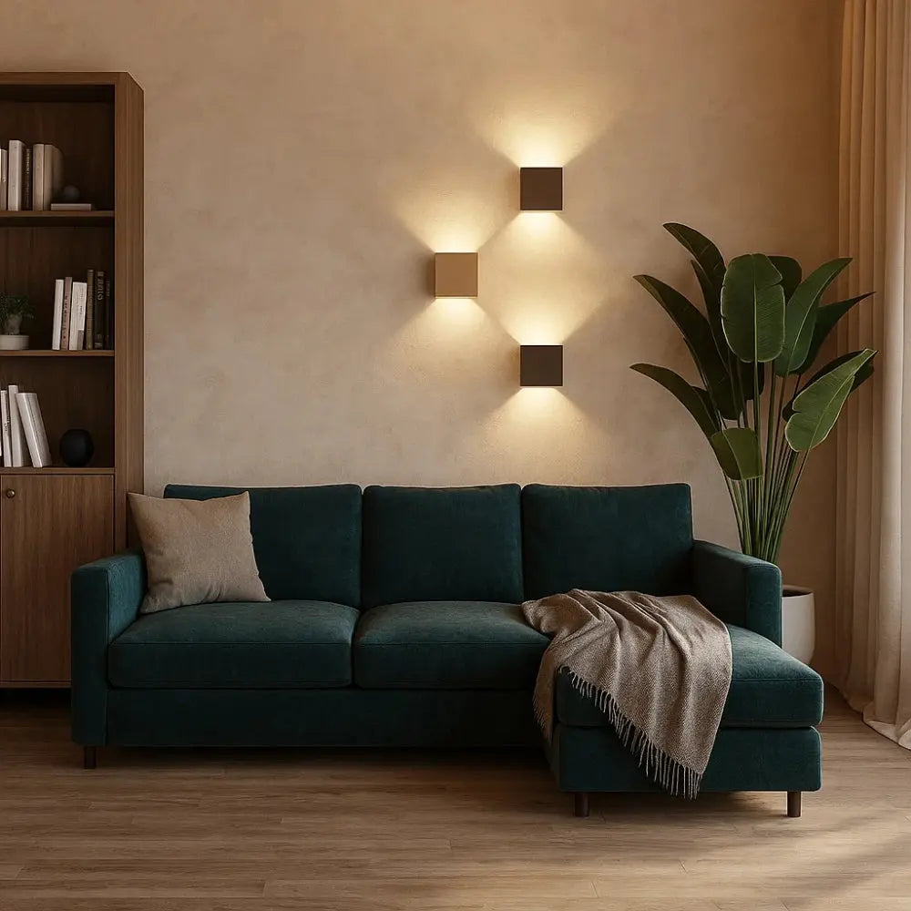 Applique Murale LED Carrée - Design Minimaliste