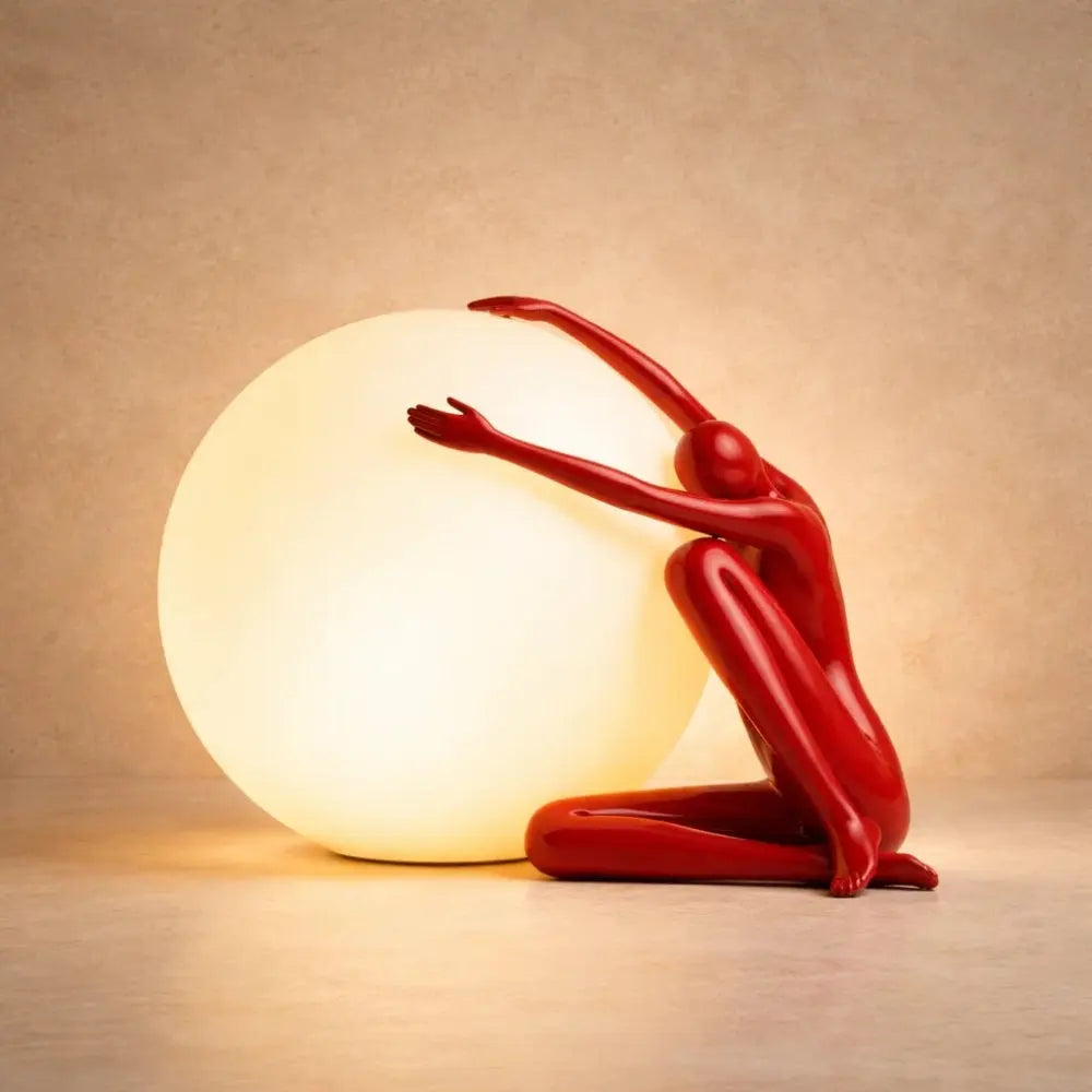 Boule Lampe - Sphère Sculptée Nordique
