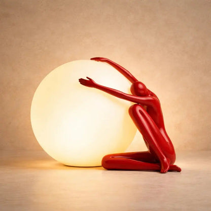 Boule Lampe - Sphère Sculptée Nordique