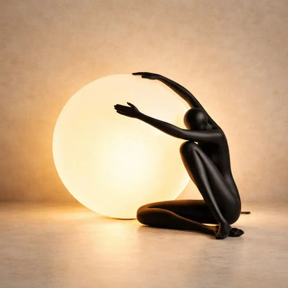 Boule Lampe - Sphère Sculptée Nordique
