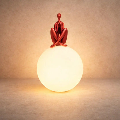 Boule Lampe - Sphère Sculptée Nordique