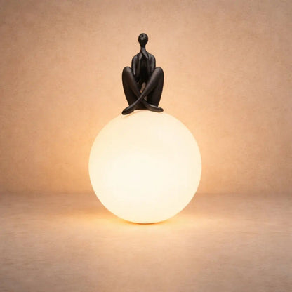 Boule Lampe - Sphère Sculptée Nordique