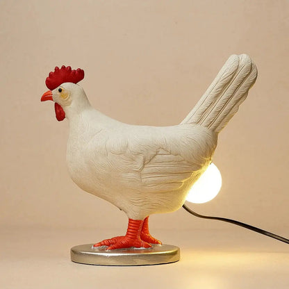 Lampe Poule - Lumière Cocotte