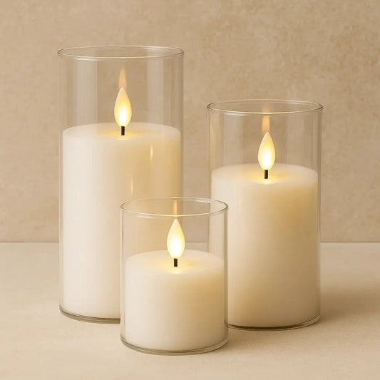 Lampe Bougie - Le Trio Éternel