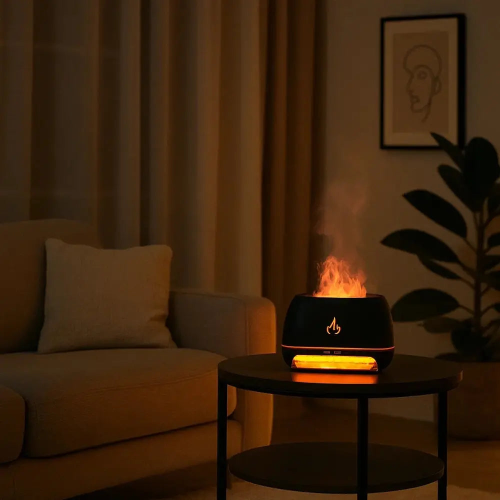 Humidificateur d'air chambre - Brume Enflammée