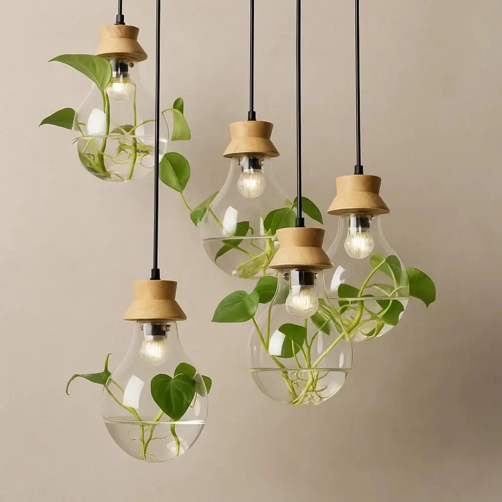 Suspension Luminaire Lampe - Flore Éclairée
