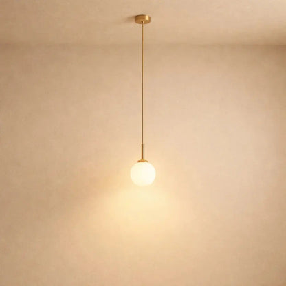 Lampe À Suspension - Sphères Laiton Nocturne