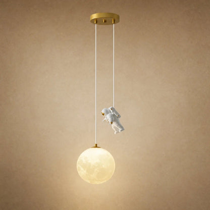 Lampe Astronaute - Voyage en Apesanteur