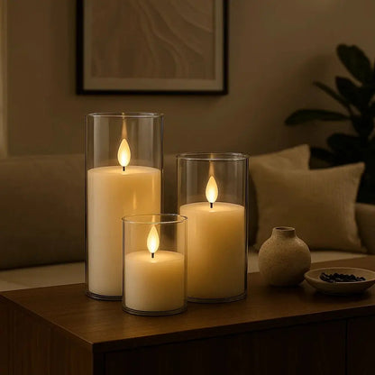 Lampe Bougie - Le Trio Éternel