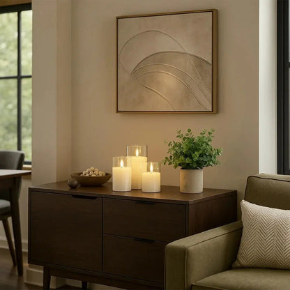 Lampe Bougie - Le Trio Éternel