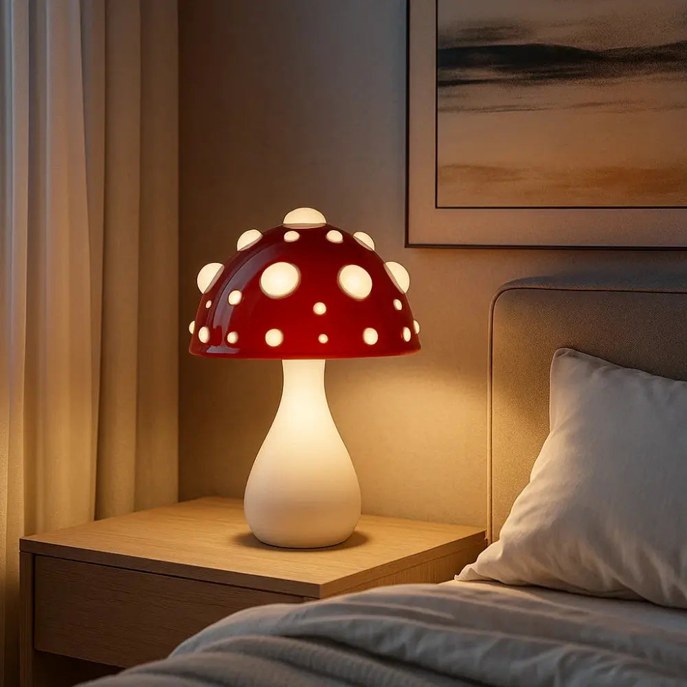 Lampe Champignon - Lueur Magique