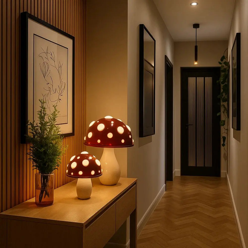 Lampe Champignon - Lueur Magique