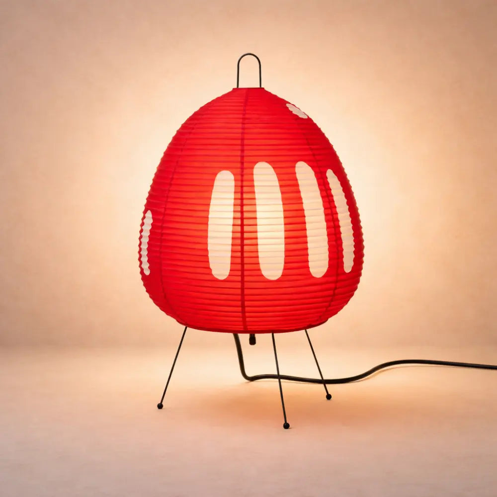 Lampe De Table - Papier Washi Trépied