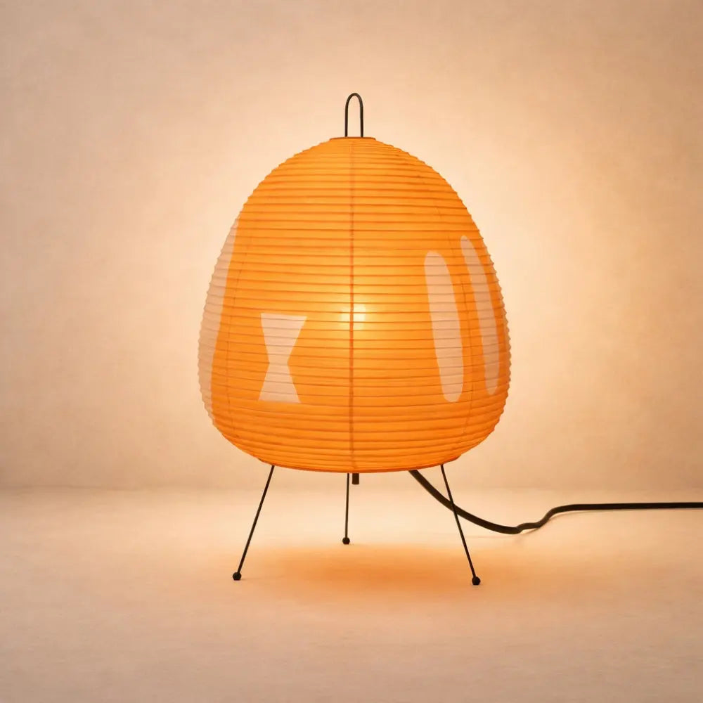 Lampe De Table - Papier Washi Trépied