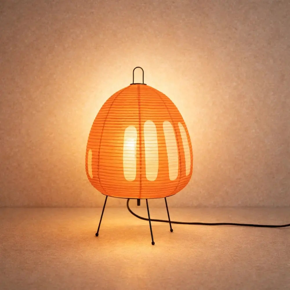 Lampe De Table - Papier Washi Trépied