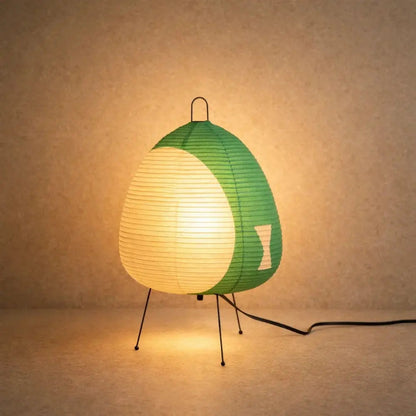 Lampe De Table - Papier Washi Trépied