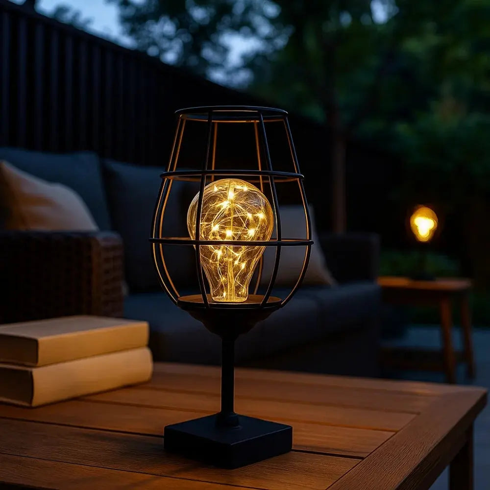 Lampe Fer Forgé - La Lumière Sauvage