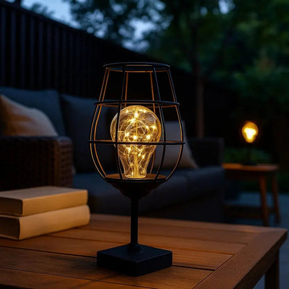 Lampe Fer Forgé - La Lumière Sauvage