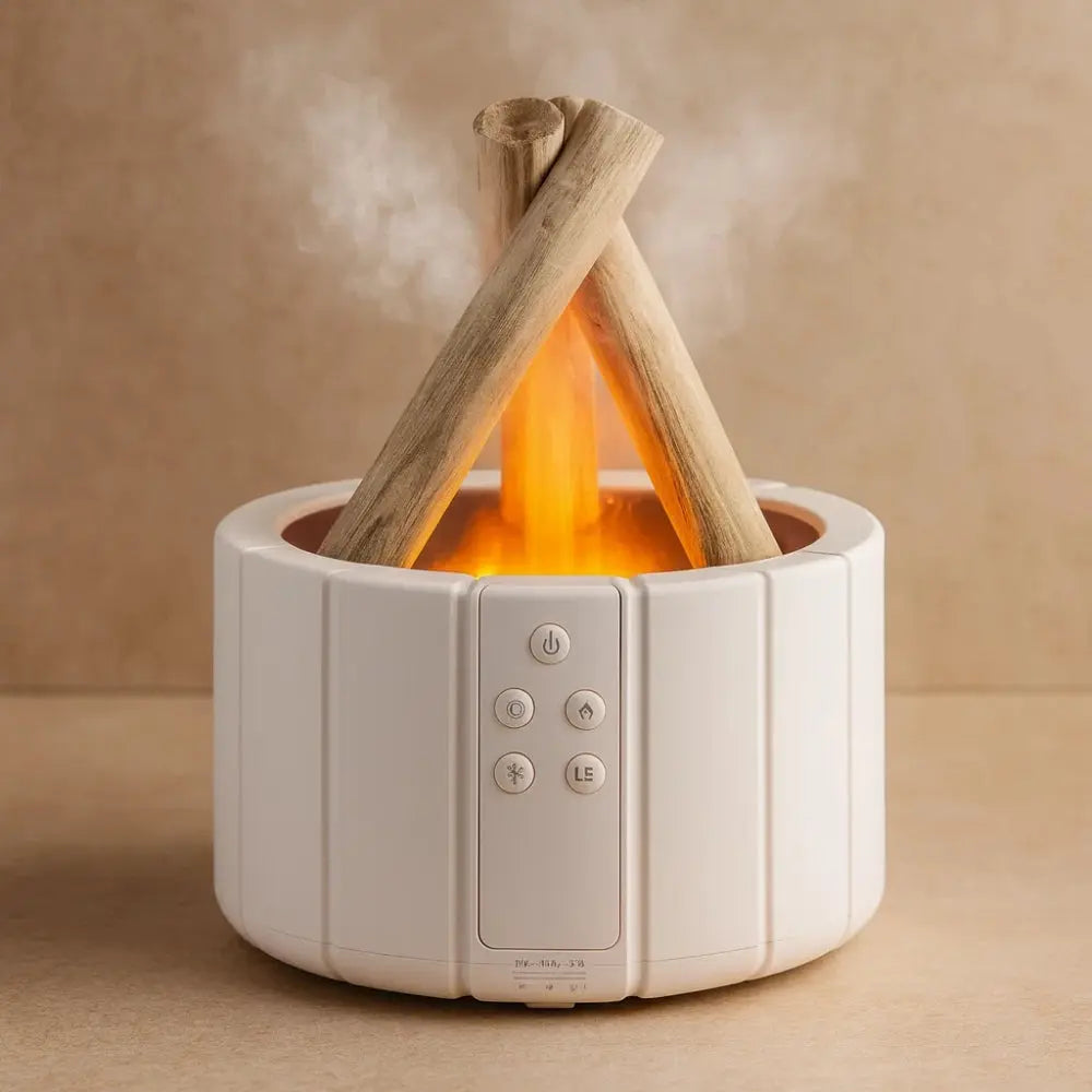 Lampe Flamme - Flamme Brumeuse Apaisante