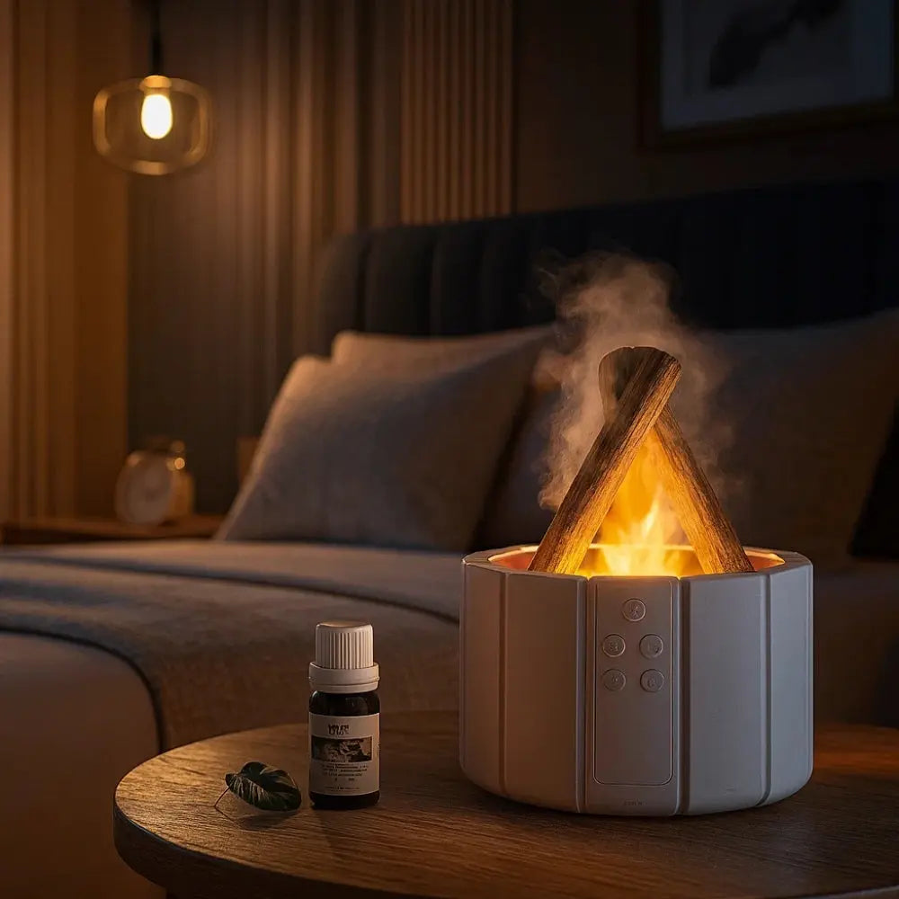 Lampe Flamme - Flamme Brumeuse Apaisante