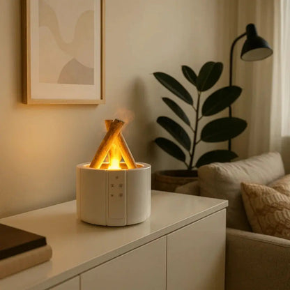 Lampe Flamme - Flamme Brumeuse Apaisante