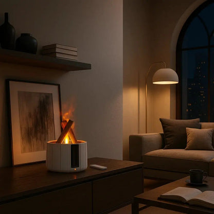 Lampe Flamme - Flamme Brumeuse Apaisante