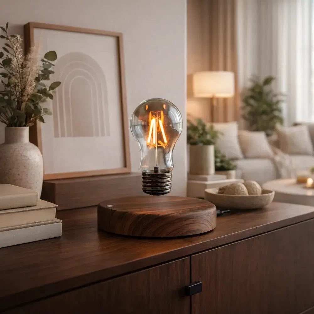 Lampe Led de Table - Lévitation Edison Enchantée