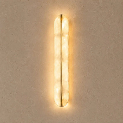 Lampe Mural - Marbre Vertical Élégant
