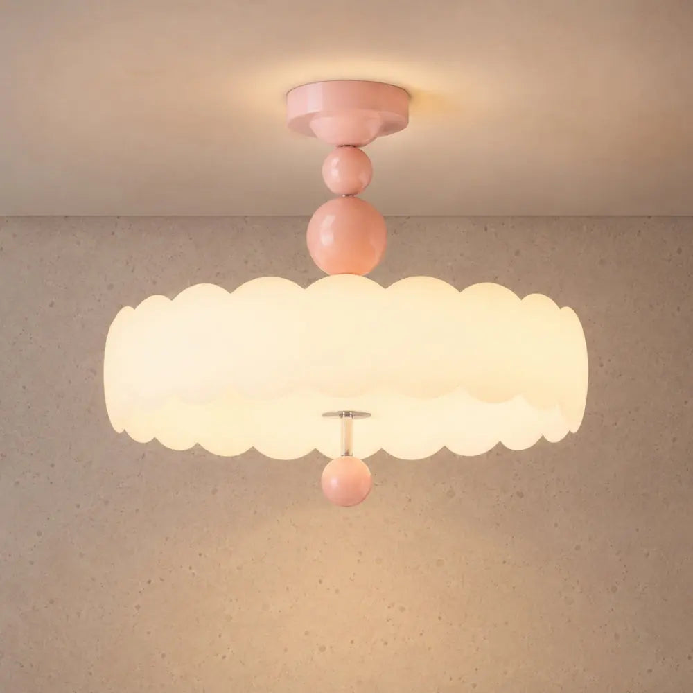 Lampe Plafonnier LED - Nuage Crème Doux
