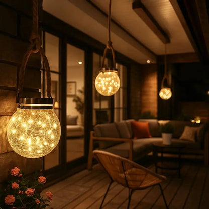 Lampe Solaire Extérieur - Lueur Enchantée