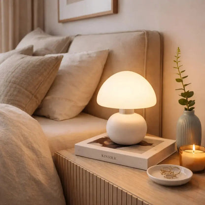 Lampe de Chevet Champignon - Halo Velouté