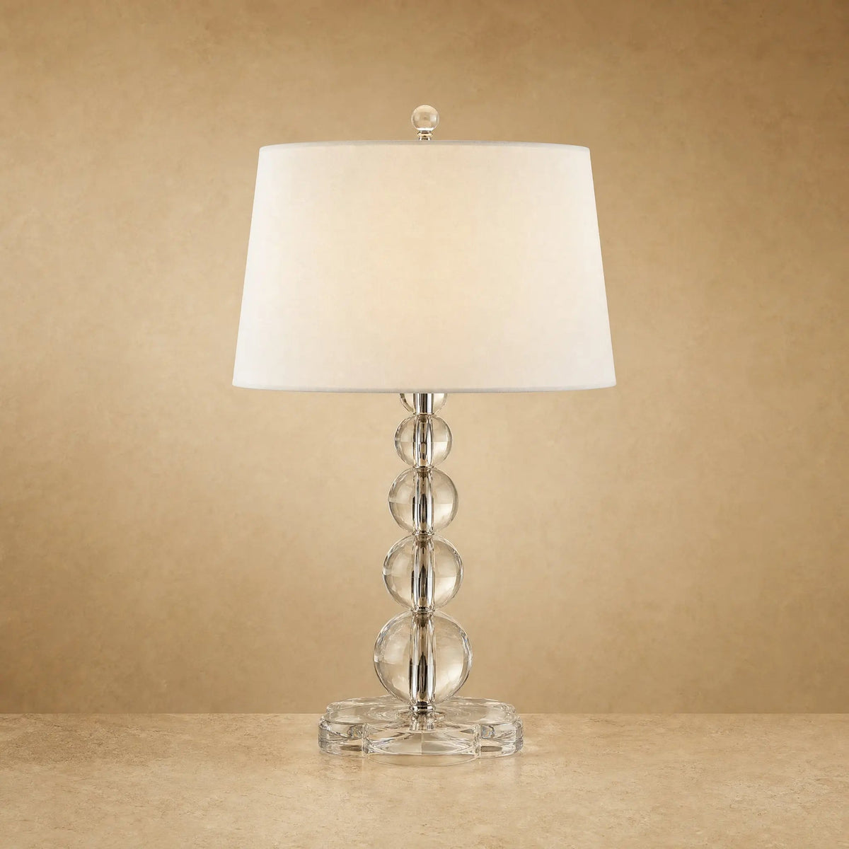 Lampe de Chevet Cristal - Perles De Lumière Sculptées