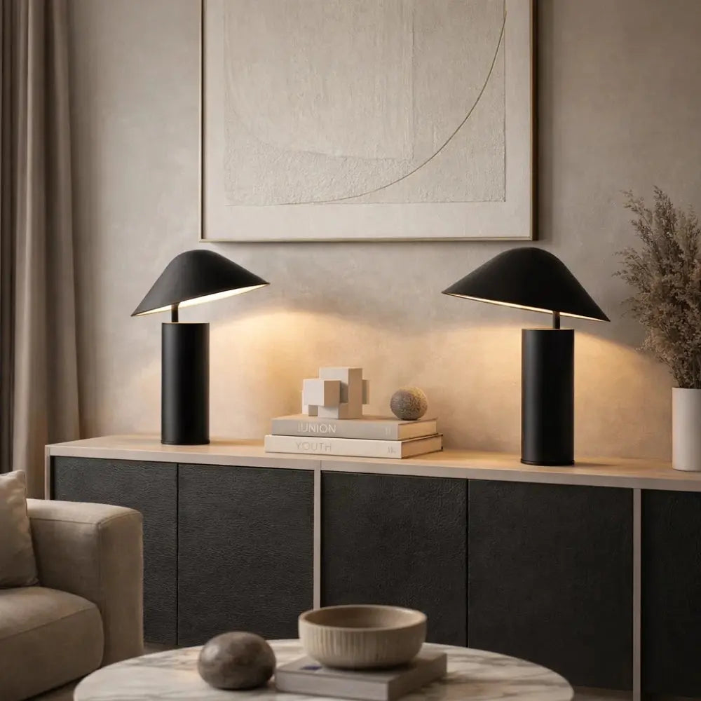 Lampe de Table Champignon - Dôme Nocturne